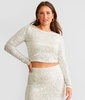 Aurora Sequin Cropped Top