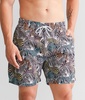 Zebra Collage Swim Trunks