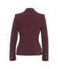 Elisabetta Franchi Stretch Crepe Double-Breasted Jacket