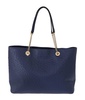 Kate Spade Blue Leather Halsey la vita Ostrich Handbag