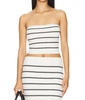 almalfi tube top in mykonos stripe