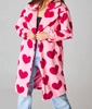 blinded by love fur coat in pink