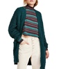 once in a lifetime wool blend cardigan in evergreen