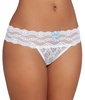 women's lace kiss thong