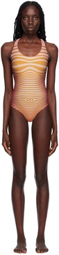 Red & Orange 'The Body Morphing' Swimsuit