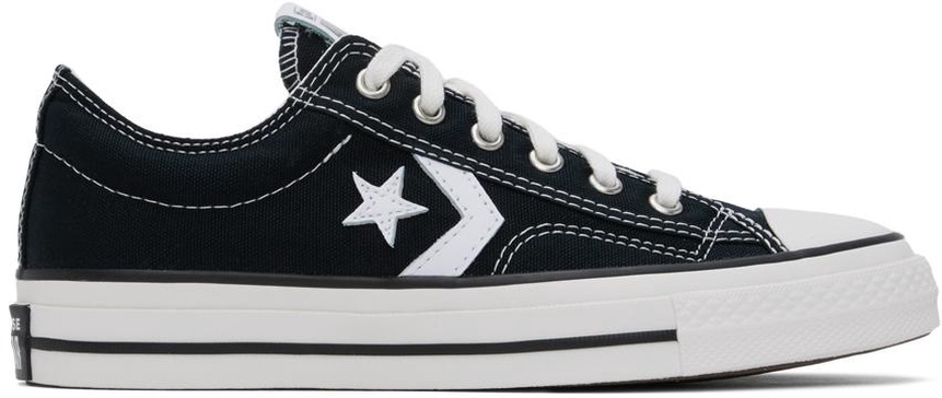 Black Star Player 76 Low Top Sneakers