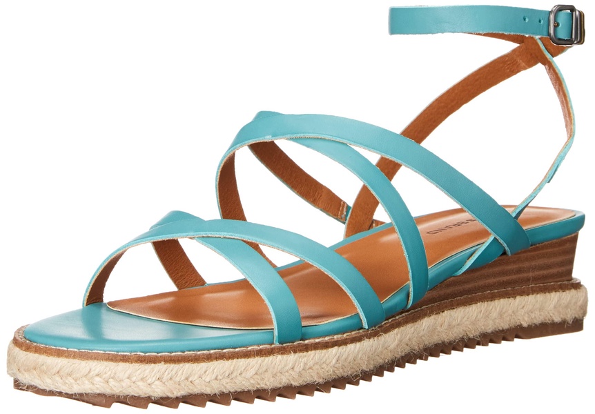 Lucky Brand Women's Nemelli Strappy Wedge Sandal Platform