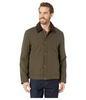 Cole Haan Men's Legacy City Rain Padded Barn Jacket with Corduroy Collar