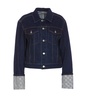 Alexander Wang Collared Button-Up Denim Jacket