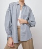 janae shirt in bank stripe