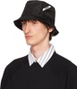 Black Le Chouchou 'Le bob Ovalie' Bucket Hat