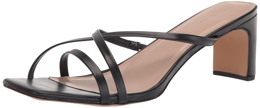 The Drop Women's Amelie Strappy Square-Toe Heeled Sandal