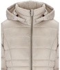 Save The Duck Reese Beige Hooded Down Jacket