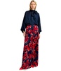 Essentiel Antwerp  Gazpacho Blue And Red Wide Leg Trousers