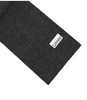 ganni dark grey wool scarf