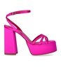 sergio levantesi vanilla fuchsia heeled sandal