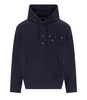 emporio armani puffy navy blue hoodie