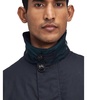 barbour mac navy blue jacket