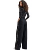 Essentiel Antwerp  Gorror Black Wide Leg Trousers