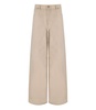 essentiel antwerp ginormous ecru wide leg trousers