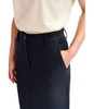 Essentiel Antwerp  Glossary Navy Blue Midi Skirt