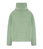 Essentiel Antwerp  Griffin Green Turtleneck Jumper