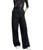 Essentiel Antwerp  Gorror Black Wide Leg Trousers