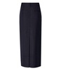 Essentiel Antwerp  Glossary Navy Blue Midi Skirt