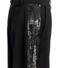 Essentiel Antwerp  Gorror Black Wide Leg Trousers