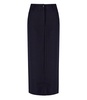 Essentiel Antwerp  Glossary Navy Blue Midi Skirt