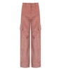 Essentiel Antwerp  Gazou Pink Cargo Trousers