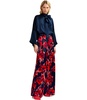 Essentiel Antwerp  Gazpacho Blue And Red Wide Leg Trousers