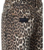 Ganni  Izey Animal Print Jeans