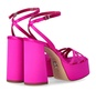 sergio levantesi vanilla fuchsia heeled sandal