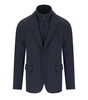 Emporio Armani  Blue Navy High-Neck Jacket