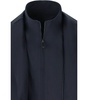 Emporio Armani  Blue Navy High-Neck Jacket