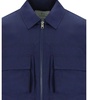 Woolrich Crinkle Blue Shirt Style Jacket