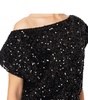 Elisabetta Franchi Black Jumpsuit With Sequins