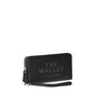 marc jacobs the leather continental black wallet