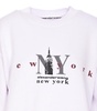 Alexander Wang Ny Empire State Logo Cotton Sweater