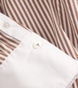 Cotton-Blend Striped Marisol Shirt