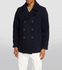 Wool-Blend Pea Coat 