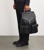 Leather Twin-Pocket Backpack