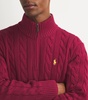 Cotton Quarter-Zip Sweater