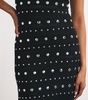 Stud-Detail Knitted Maxi Dress