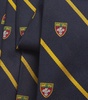 Silk Striped Repp Club Tie 