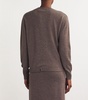 Wool-Cashmere Fasten Sweater 