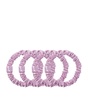 Mulberry Silk Skinny Scrunchies (Set of 4)