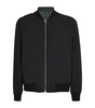 Cotton-Blend Reversible Bomber Jacket