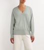 Organic Cashmere V-Neck Sweater 